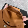 Hermes 愛馬仕 Calvi duo 金棕色 零錢卡包