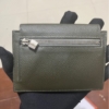 「全新」Hermes 愛馬仕 Kelly pocket 墨綠色 S刻 銀釦