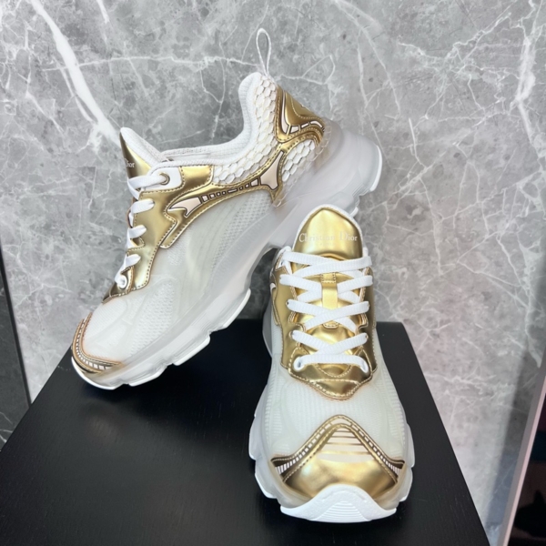17516147005926_9065 Dior 休閒運動鞋白金款 全新 38碼/Dior Vibe Sneaker White Gold