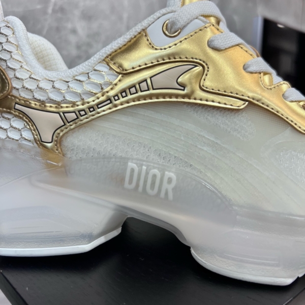 17516147010058_5996 Dior 休閒運動鞋白金款 全新 38碼/Dior Vibe Sneaker White Gold