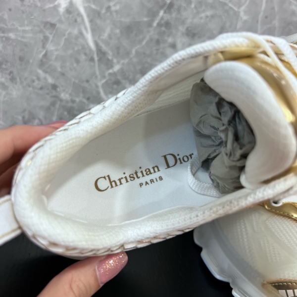 17516147013814_1615 Dior 休閒運動鞋白金款 全新 38碼/Dior Vibe Sneaker White Gold
