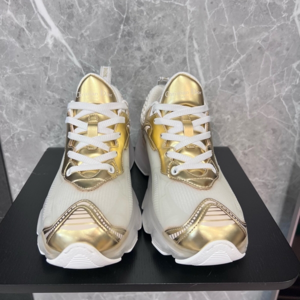 17516147015858_5533 Dior 休閒運動鞋白金款 全新 38碼/Dior Vibe Sneaker White Gold